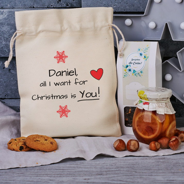 All I Want For Christmas - Zestaw Herbaciany w Woreczku